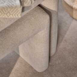 Kamiko Nesting Bench & Stools - Mink Taupe - thumbnail 6