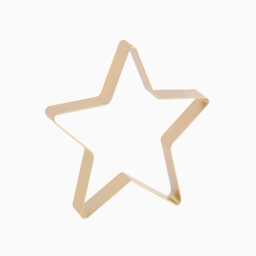 Falun Metal Standing Star Ornament - Set of 2 - Gold - thumbnail 6
