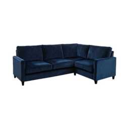 Ava Left L Shape Sofa - Ink with Black Oak Legs - thumbnail 5