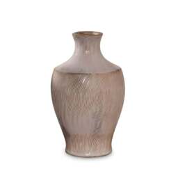 Sintra Ceramic 27.5cm Vase - Cornflower Reactive Glaze - thumbnail 5