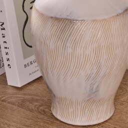 Sintra Ceramic 27.5cm Vase - Cornflower Reactive Glaze - thumbnail 4