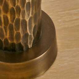 Kimmeridge 32cm Metal Lamp Base - Gold - thumbnail 4