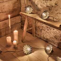 Atwick 10 Bulb Garden String Lights - Extension Kit - Black - thumbnail 3