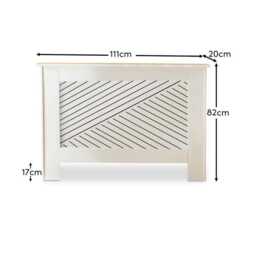 Jack Medium Radiator Cover - White - thumbnail 6