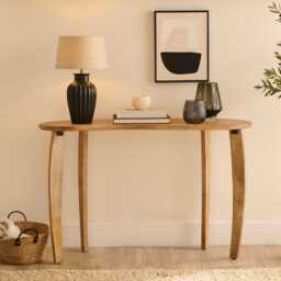 Celeste Mango Wood Console Table - thumbnail 1