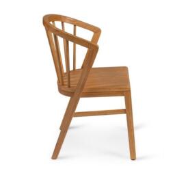 Mabel Oak Wooden Spindle Dining Chairs - Set of 2 - thumbnail 6