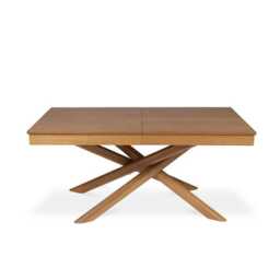 Amelia Oak Wood Dining Table - Extendable - thumbnail 6
