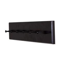 Willow Wooden Coat Rack - Black - thumbnail 2