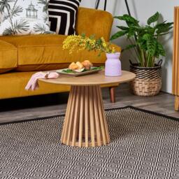 Willow Pale Oak Coffee Table - thumbnail 1
