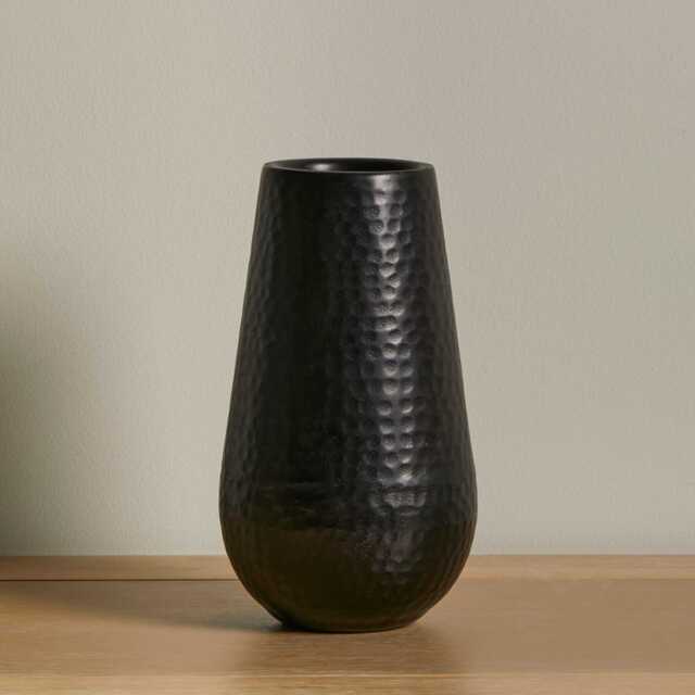 Hale 20cm Metal Candle Holder - Black Bronze - image 1