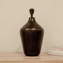 Hale 38cm Metal Lamp Base - Black Bronze - thumbnail 3