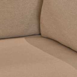 Emily 2 Seater Sofa - Sand with Pale Oak Legs - thumbnail 3