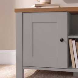 Bampton Stone Grey TV Unit - thumbnail 5