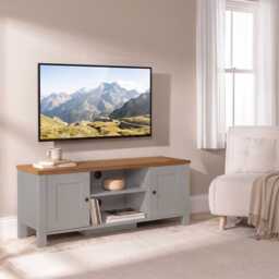 Bampton Stone Grey TV Unit - thumbnail 2