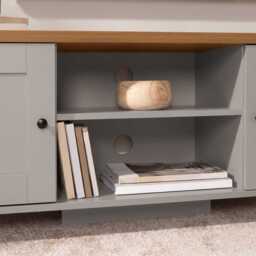 Bampton Stone Grey TV Unit - thumbnail 3