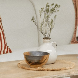 Corsino 16cm Ceramic Vase - Handle - Off White - thumbnail 6