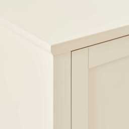 Ines 2 Door Sideboard - Taupe & Gold legs - thumbnail 6
