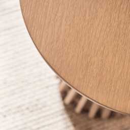 Willow Side Table - Whitewash Oak - thumbnail 2