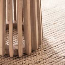 Willow Side Table - Whitewash Oak - thumbnail 5