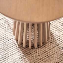 Willow Side Table - Whitewash Oak - thumbnail 3