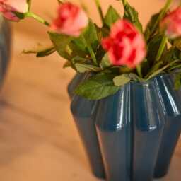 Como 16cm Glass Vase - Lagoon Teal - thumbnail 6