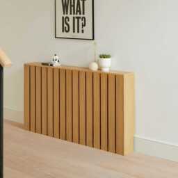 Willow Large Radiator Cover - Pale Oak - thumbnail 1