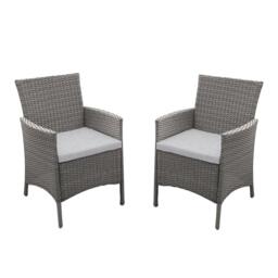 Kemble/Marston Stackable Chair - Grey - Set of 2 - thumbnail 6
