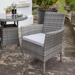 Kemble/Marston Stackable Chair - Grey - Set of 2 - thumbnail 3