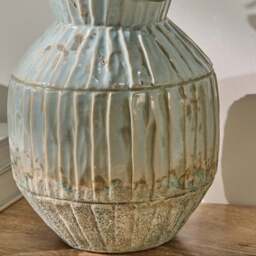 Tariva Ceramic 25cm Vase - Cornflower Blue - thumbnail 4