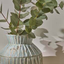 Tariva Ceramic 25cm Vase - Cornflower Blue - thumbnail 3