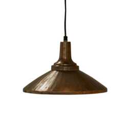 Elcombe 18cm Metal Pendant Light - Gold - thumbnail 3