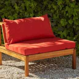 Dakota Garden Corner Sofa Cushion Covers - Red - thumbnail 3