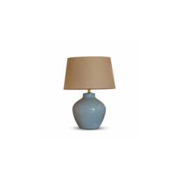 Launton 27cm Ceramic Lamp Base - Cornflower Blue - thumbnail 6