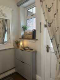 Windsor Shoe Cabinet - 2 Door - Grey - thumbnail 4