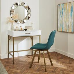 Marie Small Desk - White - thumbnail 5