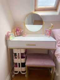 Marie Small Desk - White - thumbnail 2