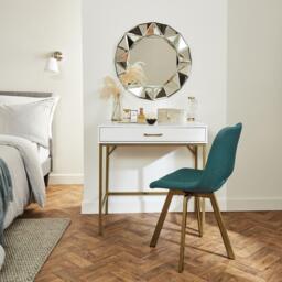 Marie Small Desk - White - thumbnail 3