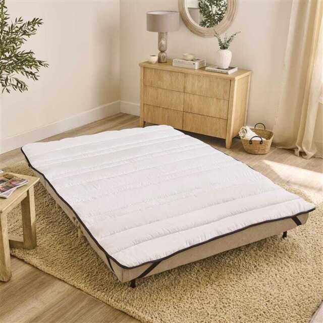 Una Double Sofa Bed Topper - White - image 1