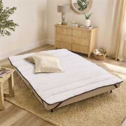 Una Double Sofa Bed Topper - White - thumbnail 2