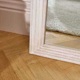 Orkney 180x90cm Wooden Mirror - Whitewash - thumbnail 5