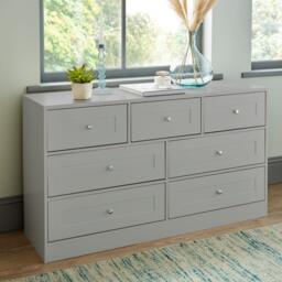 Stevie Wardrobe & Drawers Set - Grey - thumbnail 2