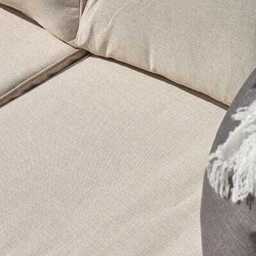 Rowan Arm Section Garden Cushion Covers - Sand - thumbnail 2