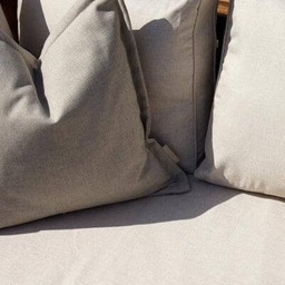 Rowan Arm Section Garden Cushion Covers - Sand - thumbnail 3