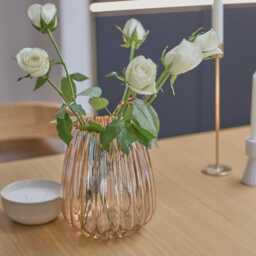 Paul Pale Oak Extending Dining Table Set - 4 Seater - Ella Off White Boucle Carver Chairs - Pale Oak Legs - thumbnail 3
