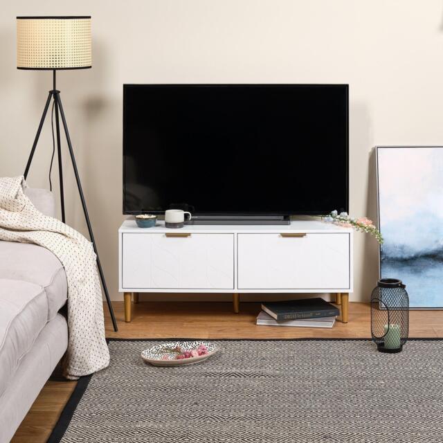 Gloria White TV Unit - image 1