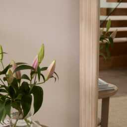 Kubu 170 x 50cm Wooden Arch Mirror - Whitewash - thumbnail 6