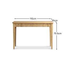 Raleigh Whitewash Console Table - thumbnail 6