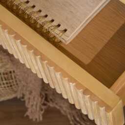 Raleigh Whitewash Console Table - thumbnail 4