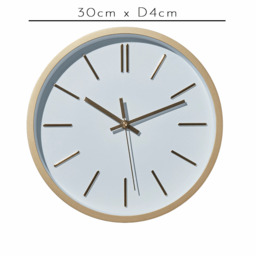 Dalton Small Wall Clock - Gold - thumbnail 3