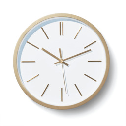Dalton Small Wall Clock - Gold - thumbnail 1